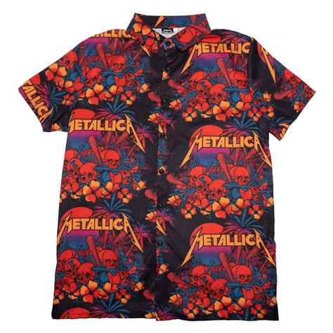 Rock in Style: Metallica Hawaiian Shirts for Your Summer Wardrobe