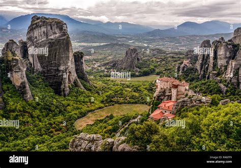 Meteora Unique Landscape