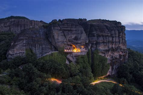 Meteora hidden monastery