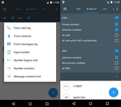 Method #3: Block Unwanted Calls/Text On Android Using BlackList