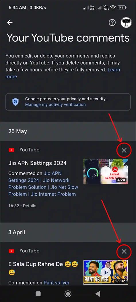 Method 1: Check and Delete Comment History on YouTube Mobile App
