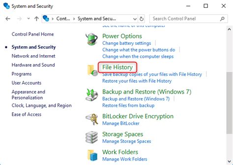 Method 1: Delete Backup Files Via File History.
