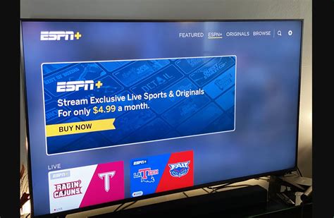 Method 1: ESPN Plus on Vizio SmartCast