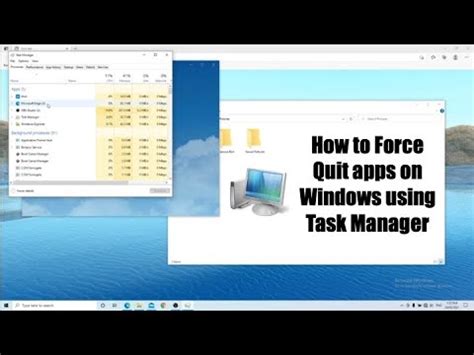 Method 1: Force Quit Using Task Manager