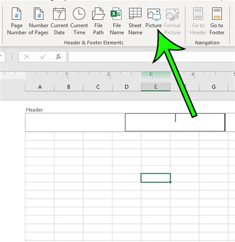 Method 1: How to Insert Images into a Header in Excel: