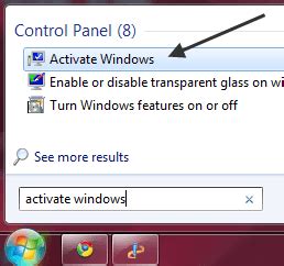 Method 1 – Activate Windows Dialog