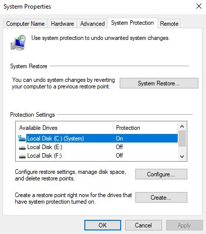 Method 1 – Disable System Restore