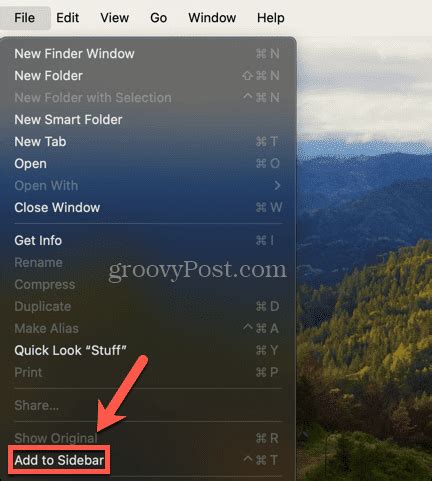 Method 1. Add the folder to favorites Sidebar