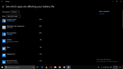 Method 2: Check Battery Usage