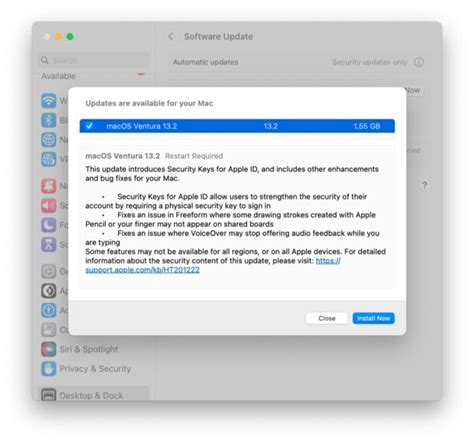 Method 2: Check for macOS updates