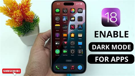 Method 2: Enable Dark Mode On iOS application.
