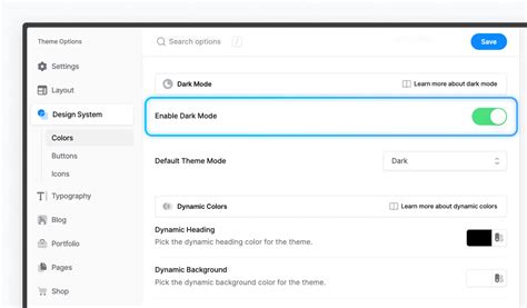 Method 2: Enable Dark Mode Using System Theme