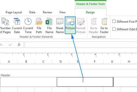 Method 2: How to Insert Pictures into a Header in Excel: