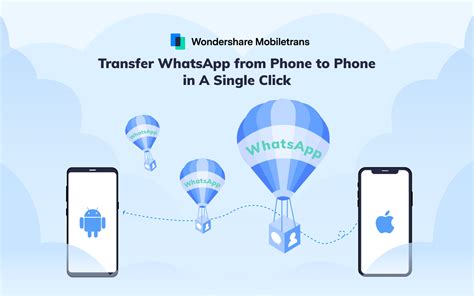 Method 2: How to Transfer WhatsApp Data between Devices Across Desktop with Wondershare MobileTrans