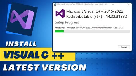 Method 2: Install Visual C++ Manually