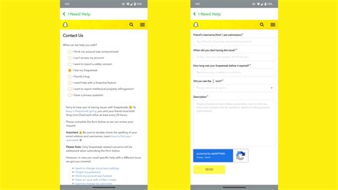 Method 2: Reach Out to Snapchat Support