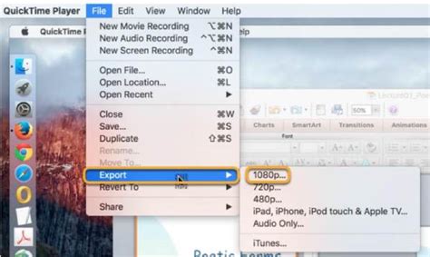 Method 2: Using QuickTime