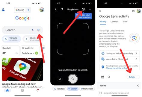 Method 2: View and Delete Google Lens History on iPhone