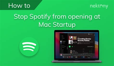 Method 3: Stop Spotify Startup On Mac Computer