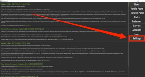 Method 3: Using ATLauncher.