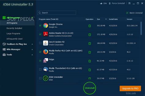 Method 3: Using the IObit Uninstaller.