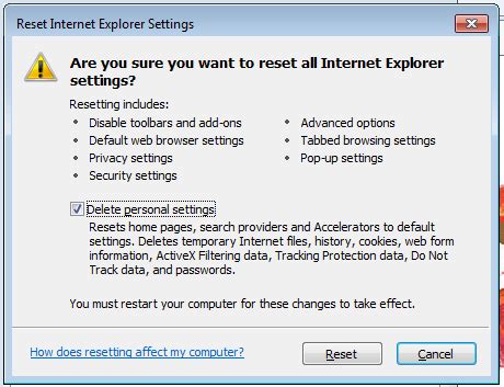 Method 3 – Reset IE/Disable Add-ons