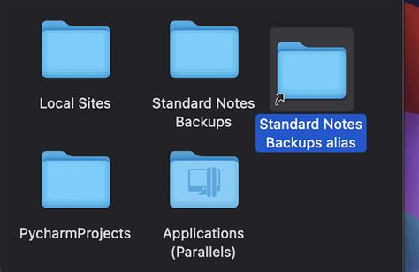 Method 3. Make a Desktop Alias to the folder