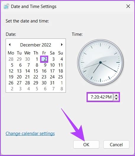 Method 4: Reconfiguring Date and Time Settings