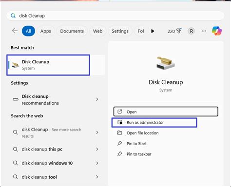Method 4 – Disk Cleanup
