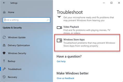 Method 4 – Troubleshoot Windows Store Apps