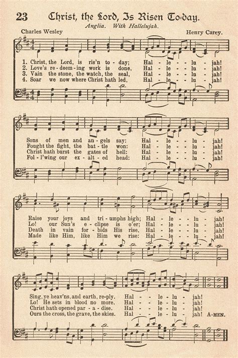 Methodist Easter Hymns