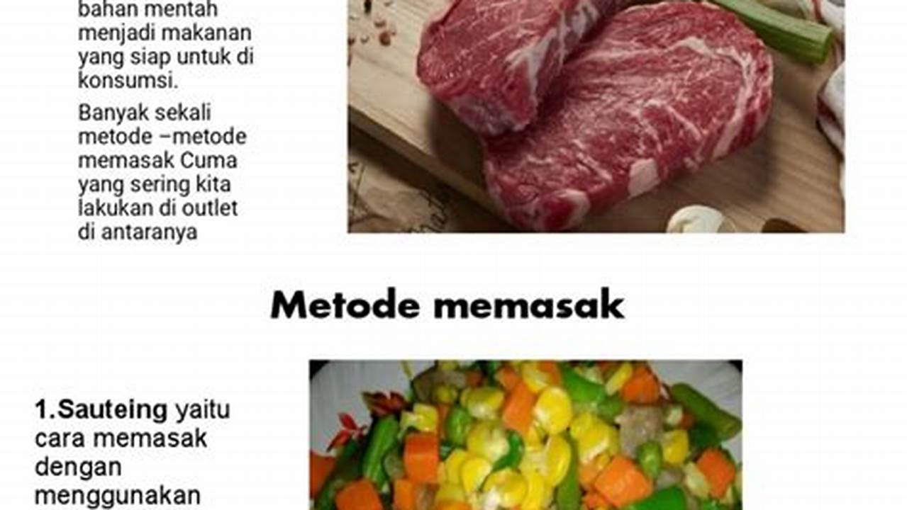 Metode Memasak, Resep6-10k