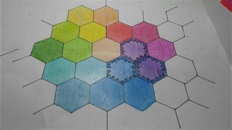 Metode Menggambar Hexagonal