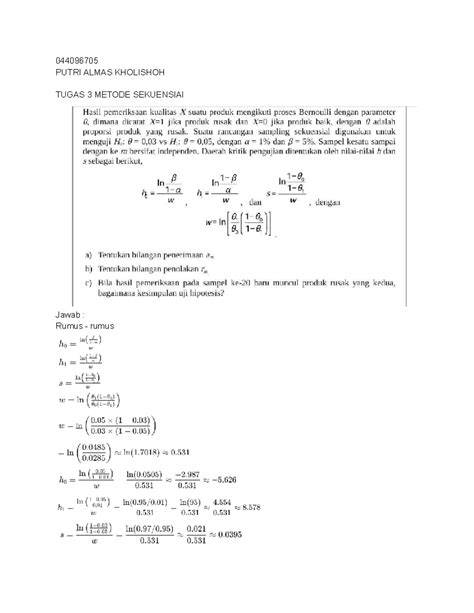 Metode Sekuensial