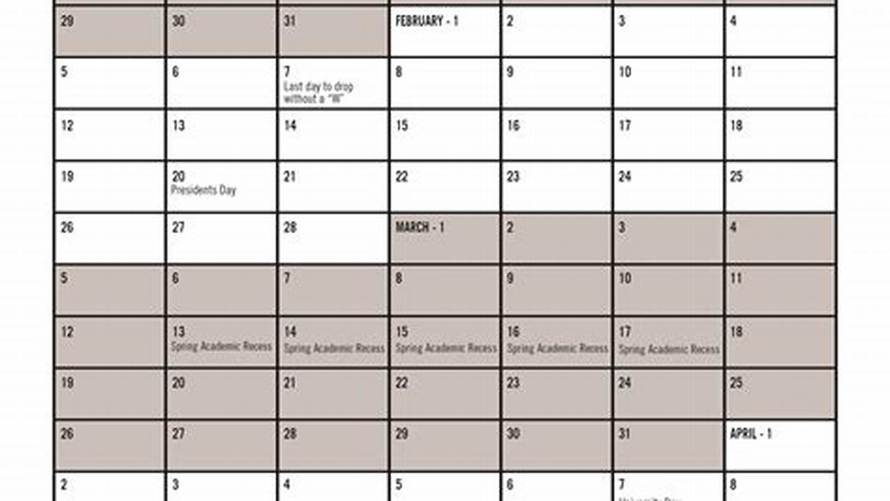 Metro State Spring Semester 2024