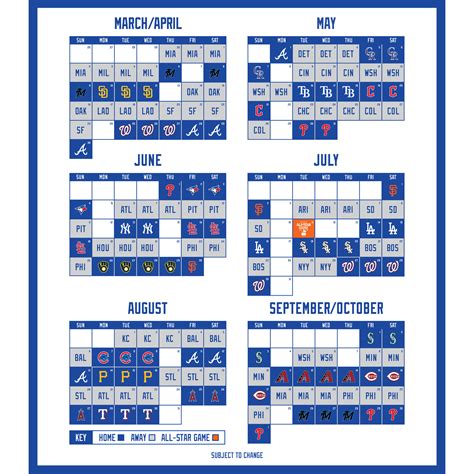 Mets Schedule 2023 Printable