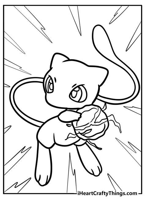 Mew Coloring Page