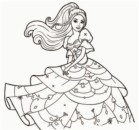 Mewarnai Barbie