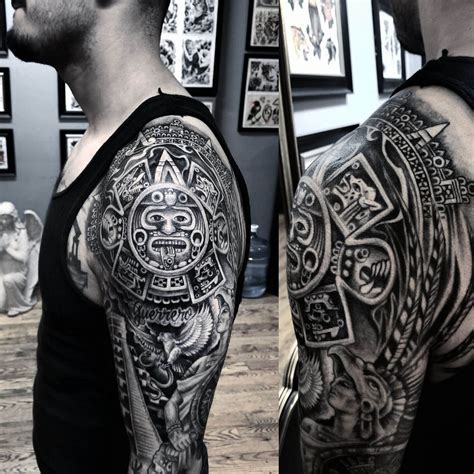 25 Aztec Tattoos Ideas Which Substitutes Tribal Tattoo