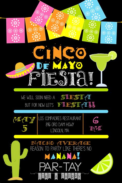 Mexican Invitation Template