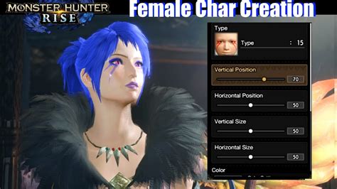 Mh Rise Character Creation Template