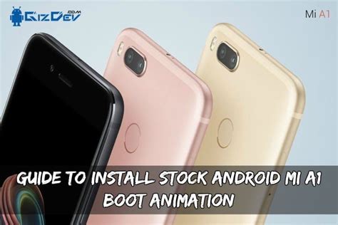 Mi Stock Boot Animation