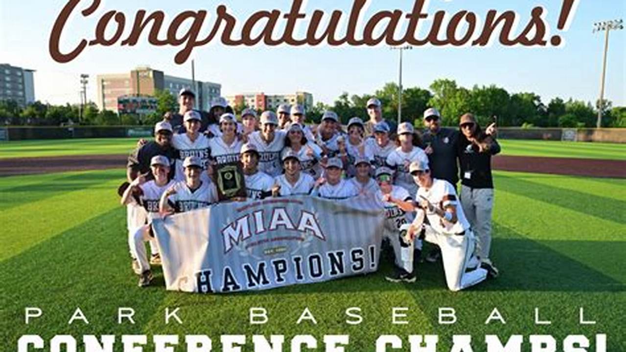 Miaa Conference Standings Baseball 2024