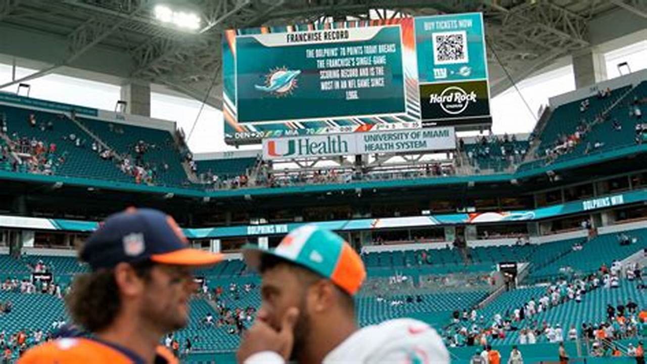 Miami Dolphins Score Update 2025