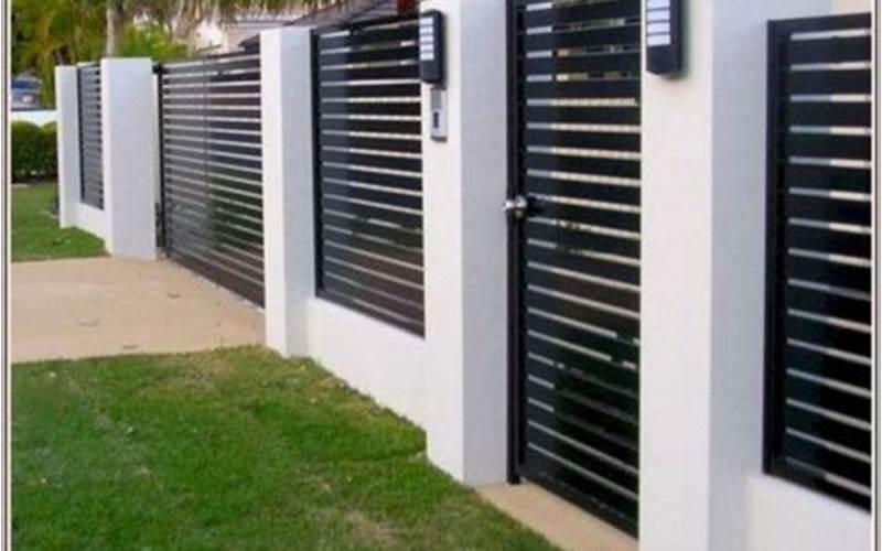 Miami Modern Contemporary Privacy Fence: Design And Functionality 