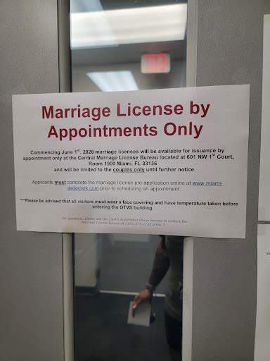 Discover How to Obtain Your Miami Dade County Marriage License: Step-by-Step Guide from the Official Bureau