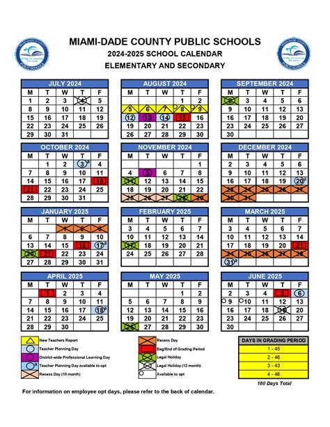 Miami Dade County School Calendar