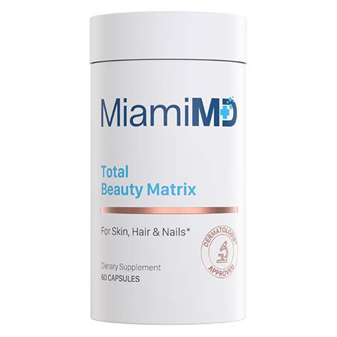 Unlock Radiant Skin with Miami MD's Total Beauty Matrix - The Ultimate Formula for a Beautiful You!