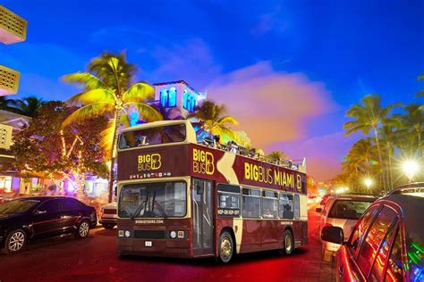 Miami Night Tour Bus