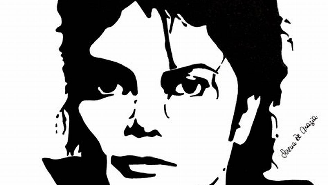 Michael Jackson Stencil Art: A Creative Expression of Admiration